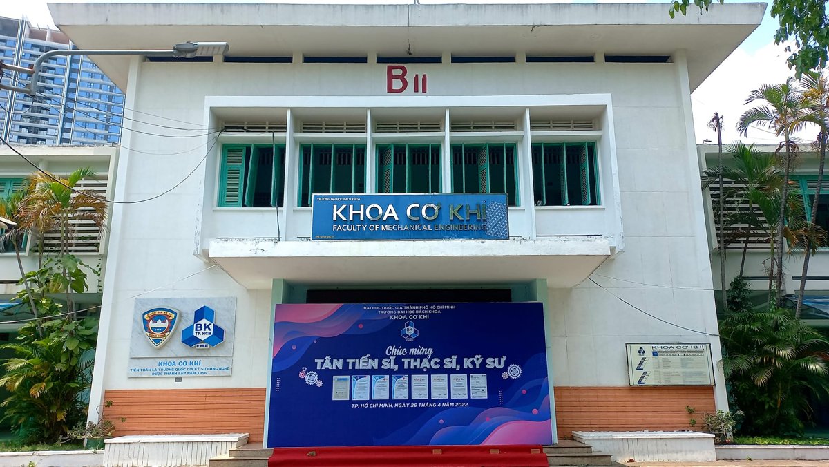 Toà B11 — Khoa Cơ Khí, ĐH Bách Khoa TP.HCM