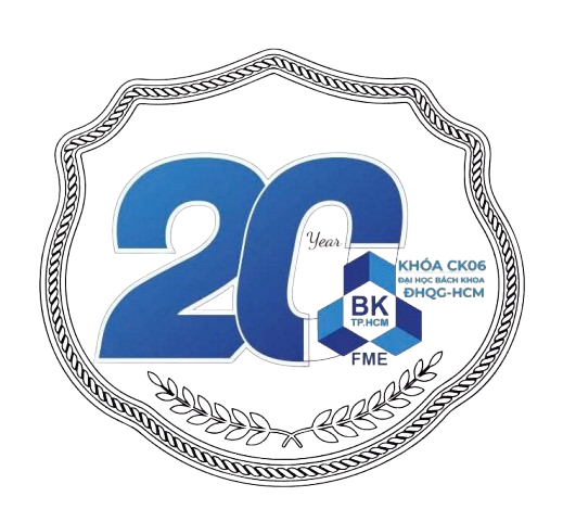 Logo kỷ niệm 20 năm Khóa CK06 — FME, ĐH Bách Khoa