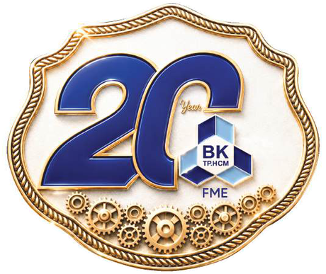 Huy hiệu 20 năm CK06 - Khoa Cơ Khí Bách Khoa